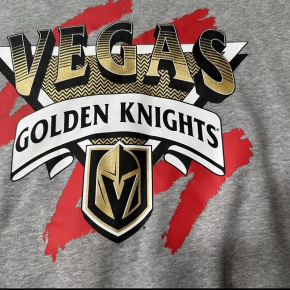 Vegas Golden Knights Adidas Men’s Vintage Crew Retails For $70 - Picture 2 of 12